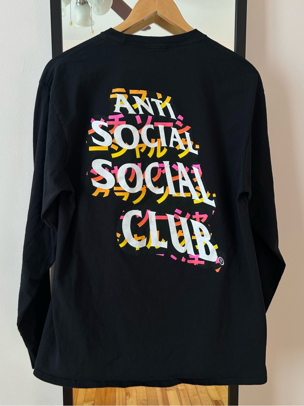Anti Social Social Club Twisted Quickness long sleeve tee shirt